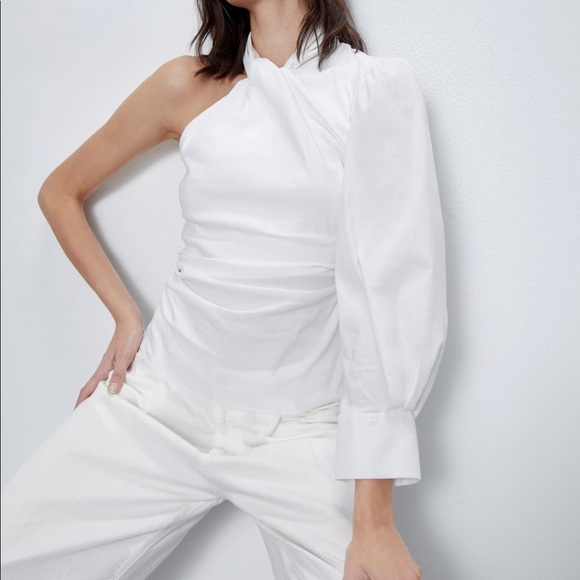 ZARA BNWT Asymmetric Top - Picture 9 of 14